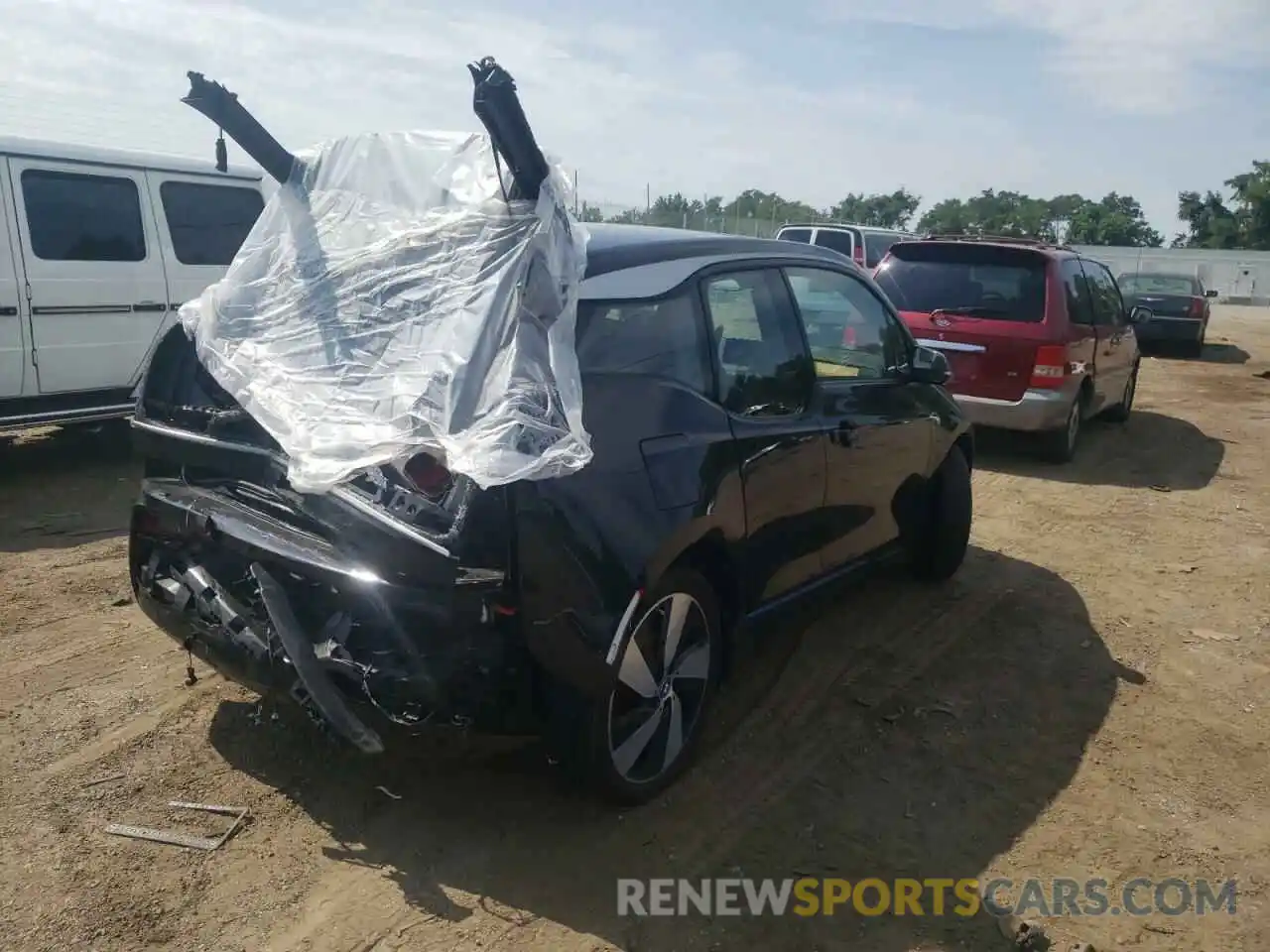 4 Photograph of a damaged car WBY8P2C09M7H85784 BMW I SERIES 2021