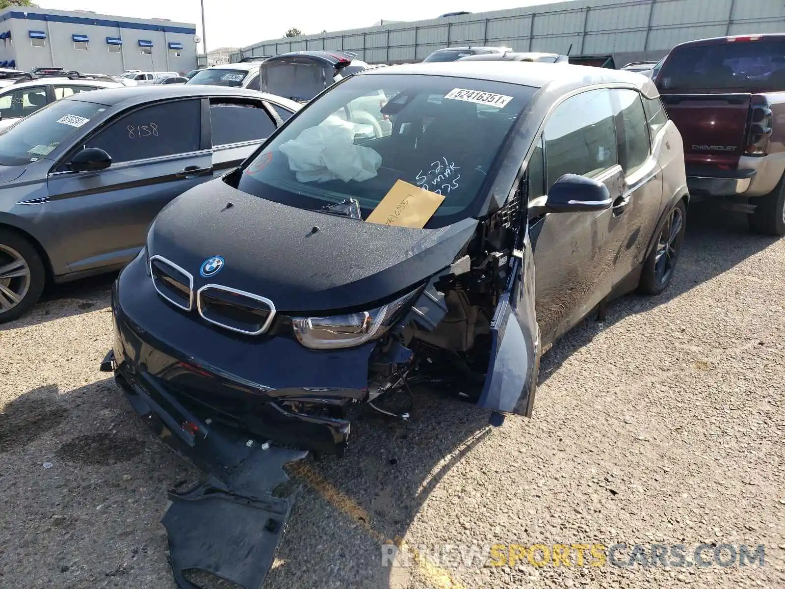 2 Photograph of a damaged car WBY8P6C00M7J19840 BMW I SERIES 2021