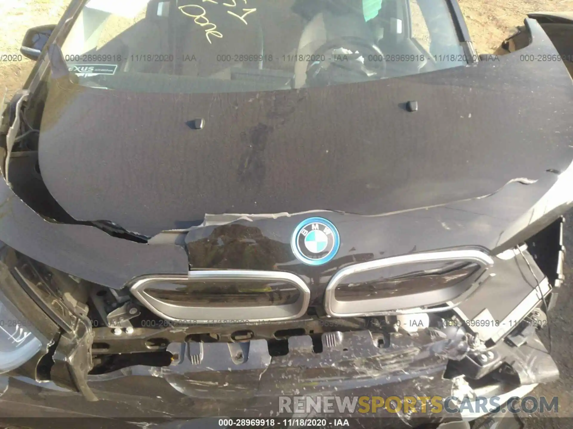 10 Photograph of a damaged car WBY8P2C51K7E55713 BMW I3 2019