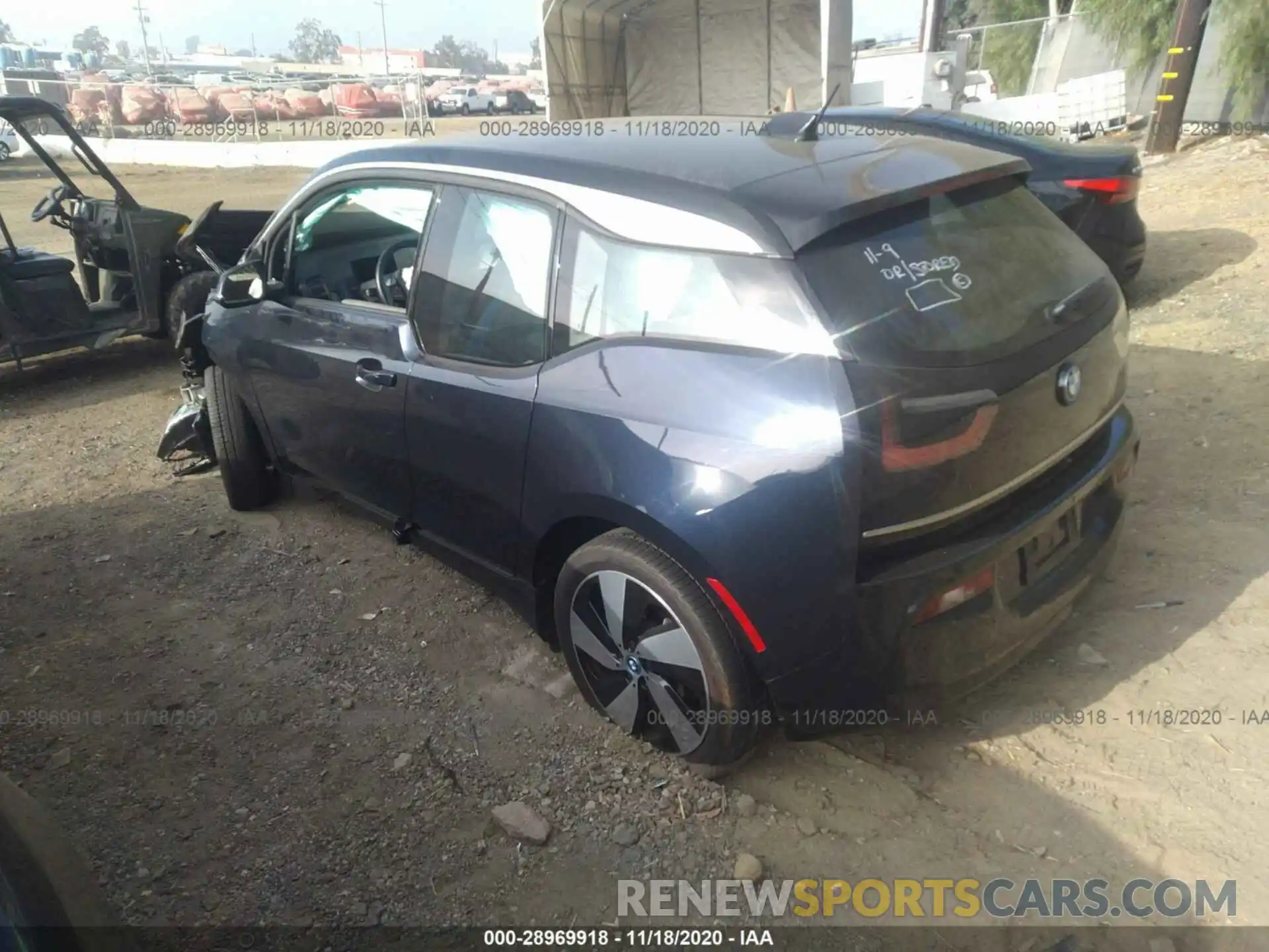 3 Photograph of a damaged car WBY8P2C51K7E55713 BMW I3 2019