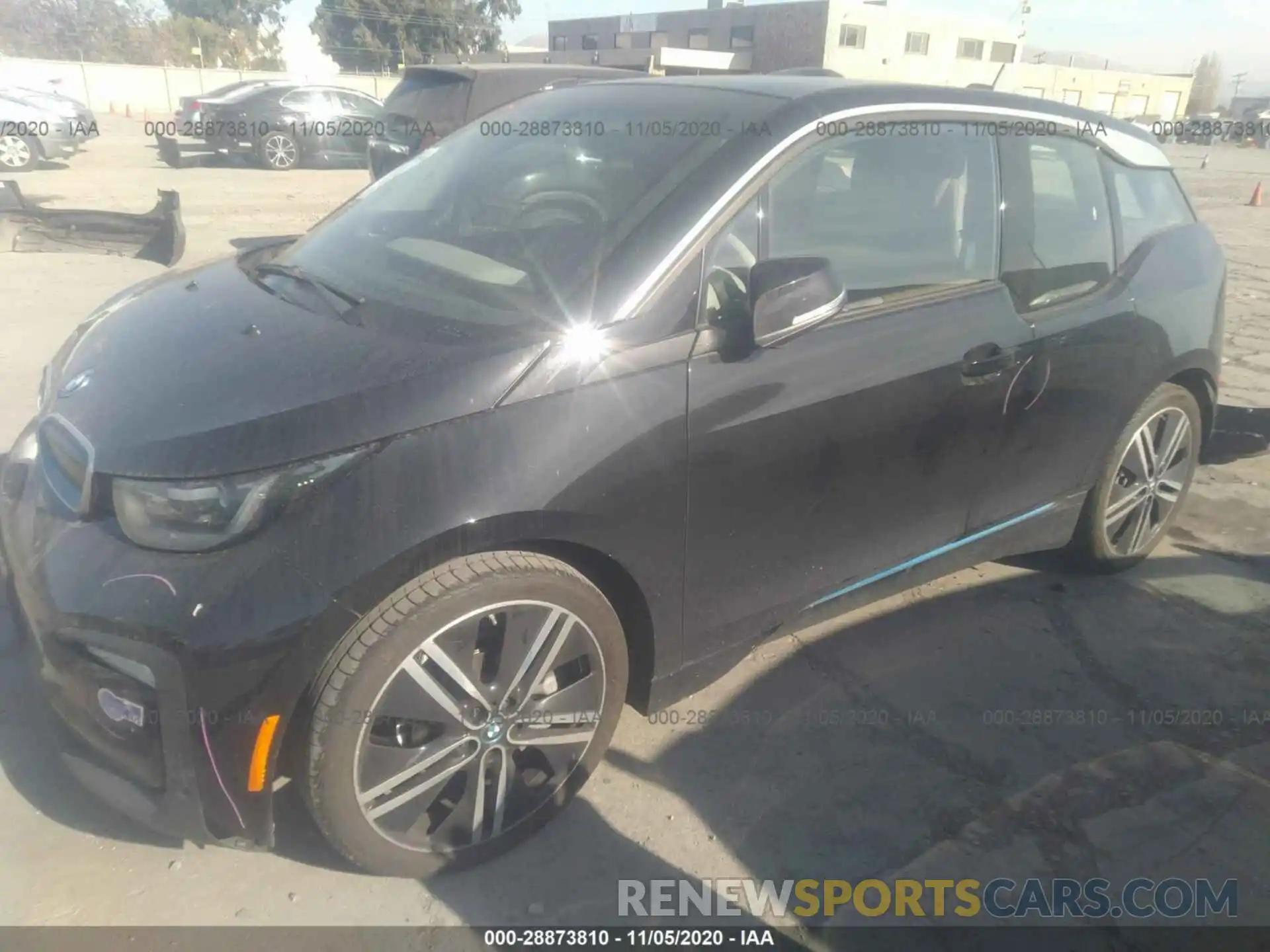 2 Photograph of a damaged car WBY8P2C52K7D71349 BMW I3 2019