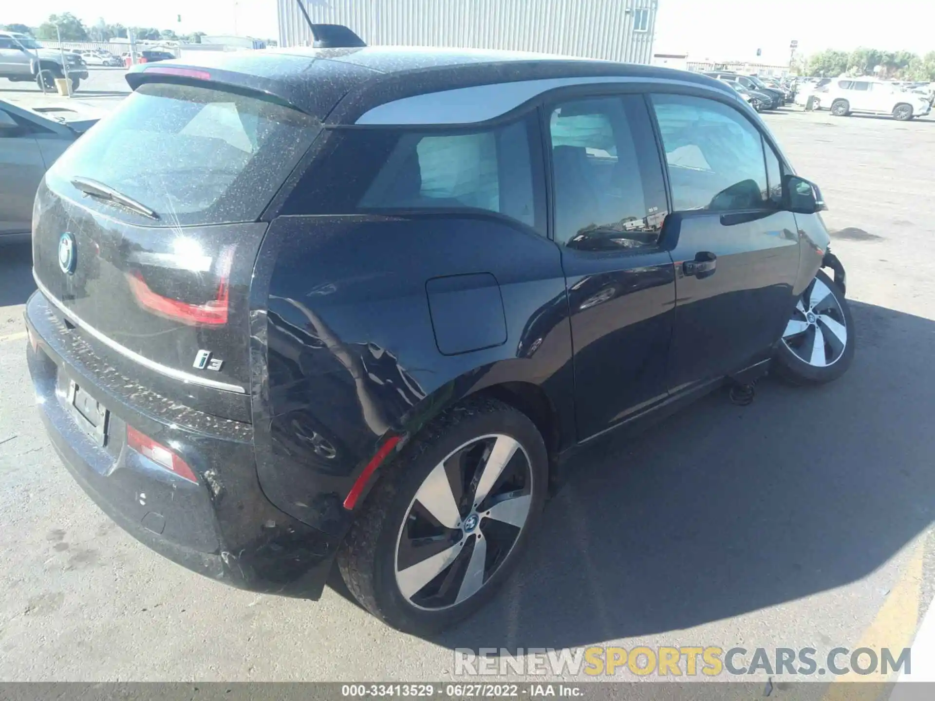 4 Photograph of a damaged car WBY8P2C5XK7E84191 BMW I3 2019