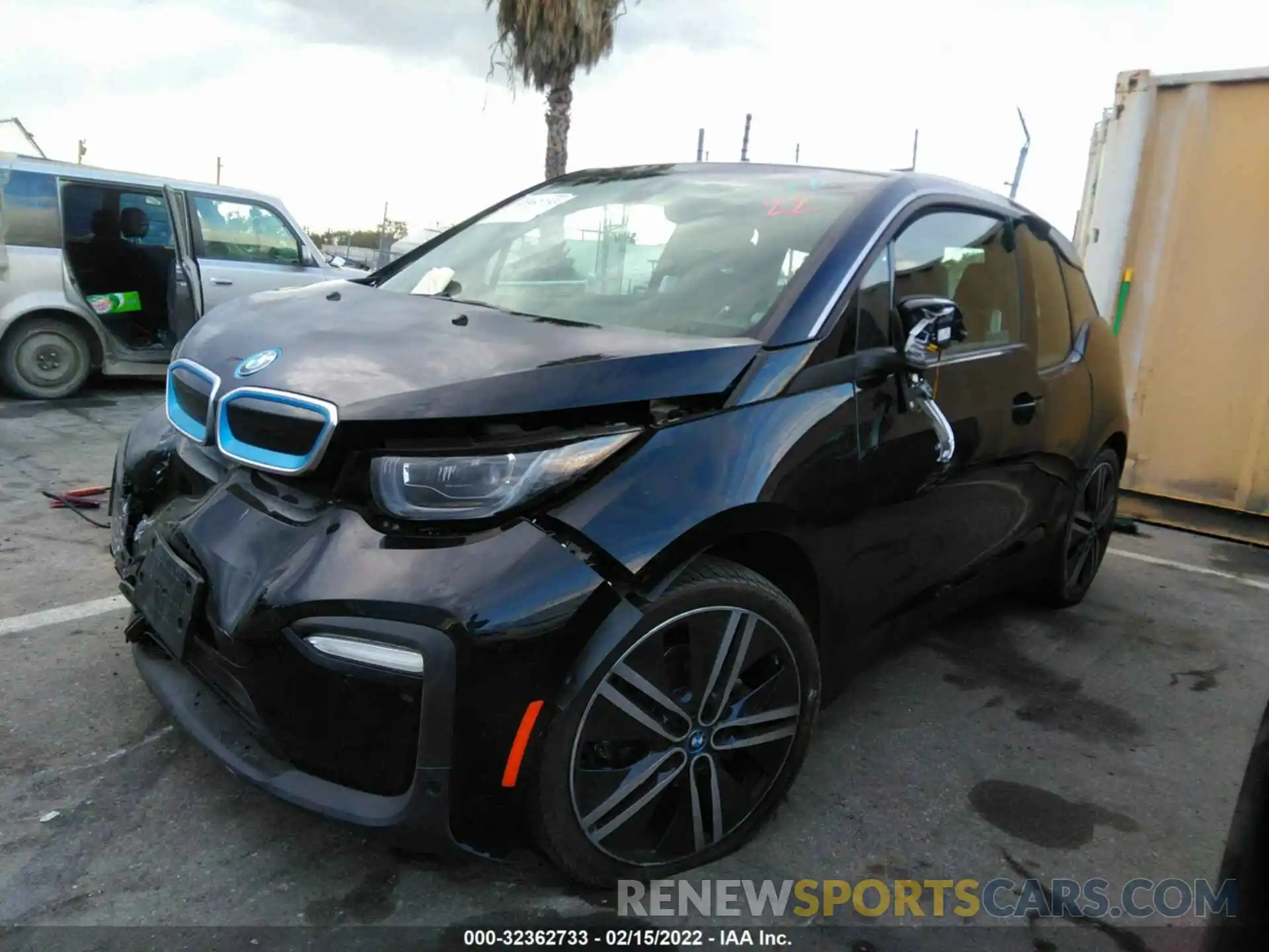 2 Photograph of a damaged car WBY8P4C50K7D66873 BMW I3 2019