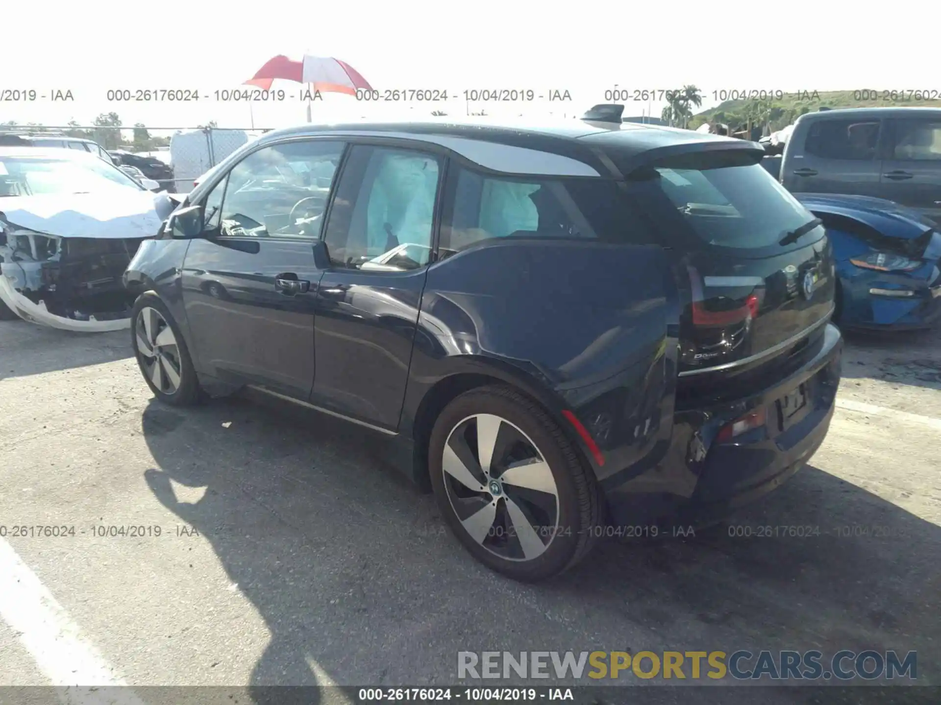 3 Photograph of a damaged car WBY8P4C51K7D01966 BMW I3 2019