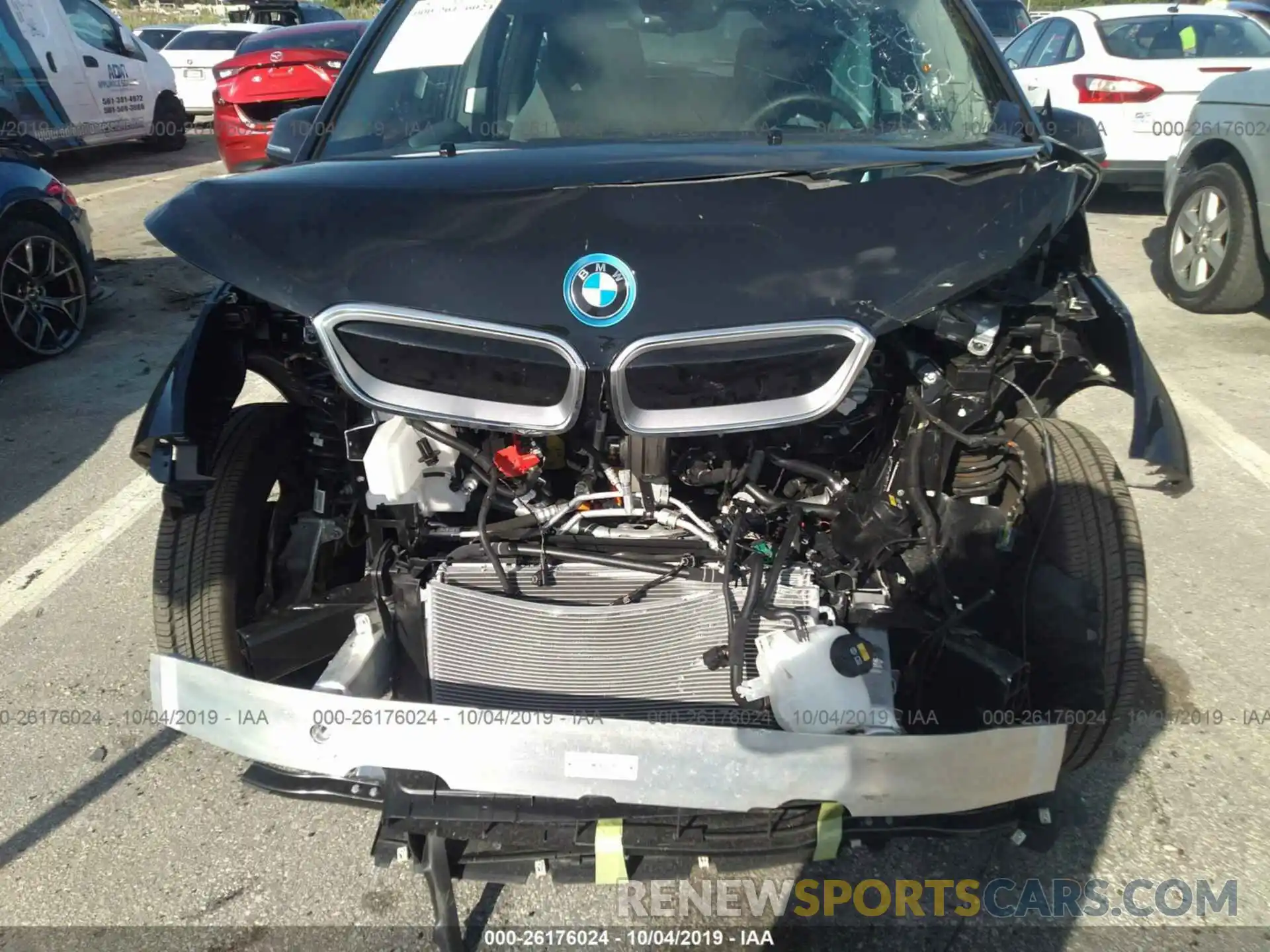 6 Photograph of a damaged car WBY8P4C51K7D01966 BMW I3 2019