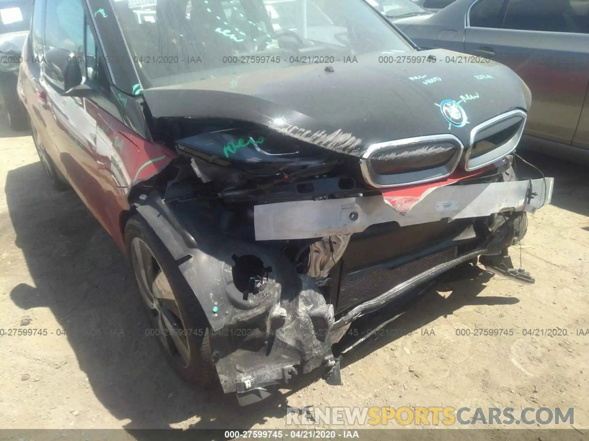 6 Фотография поврежденного автомобиля WBY8P4C51K7D17827 BMW I3 2019