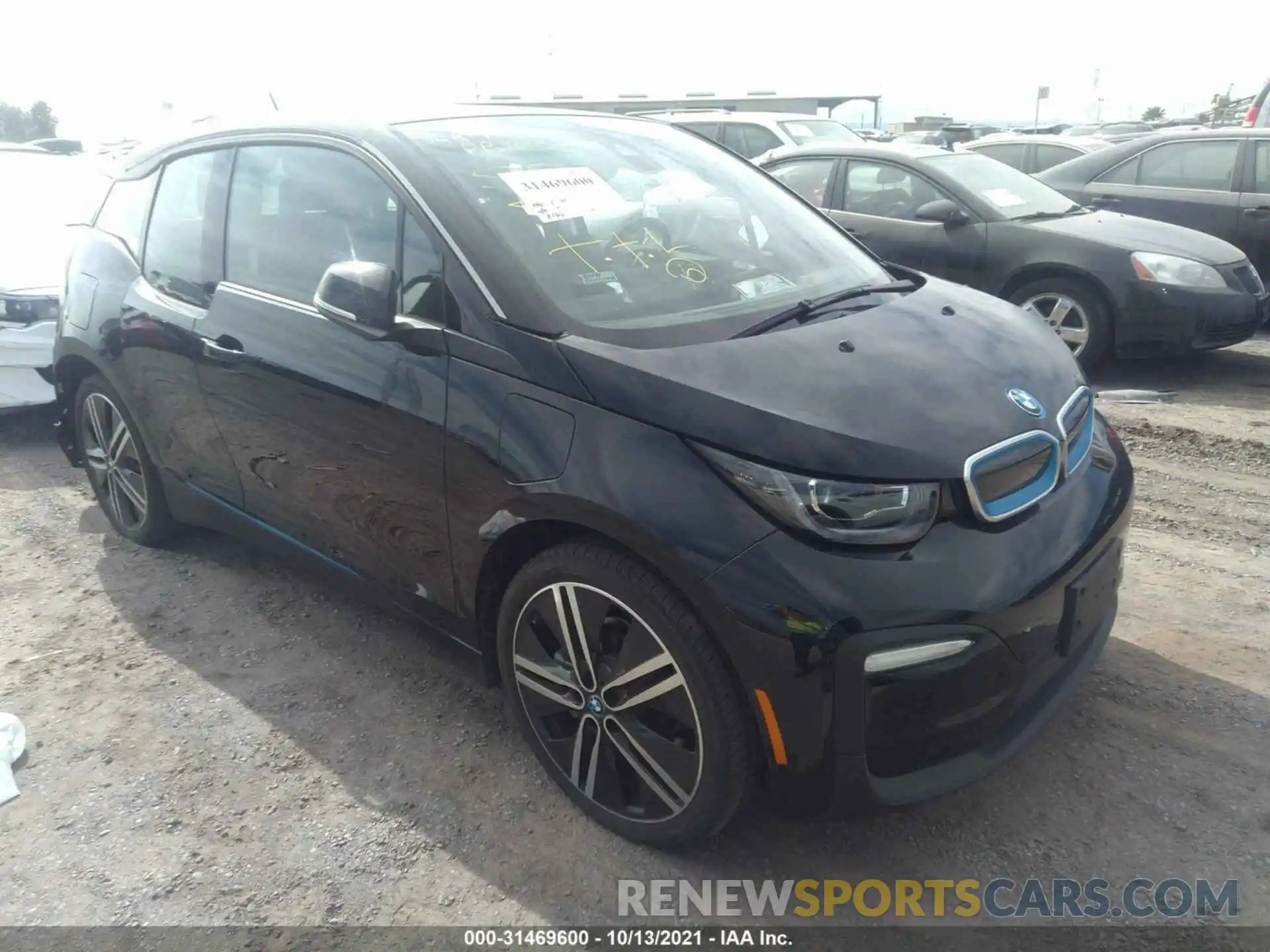 1 Photograph of a damaged car WBY8P4C53K7E22739 BMW I3 2019