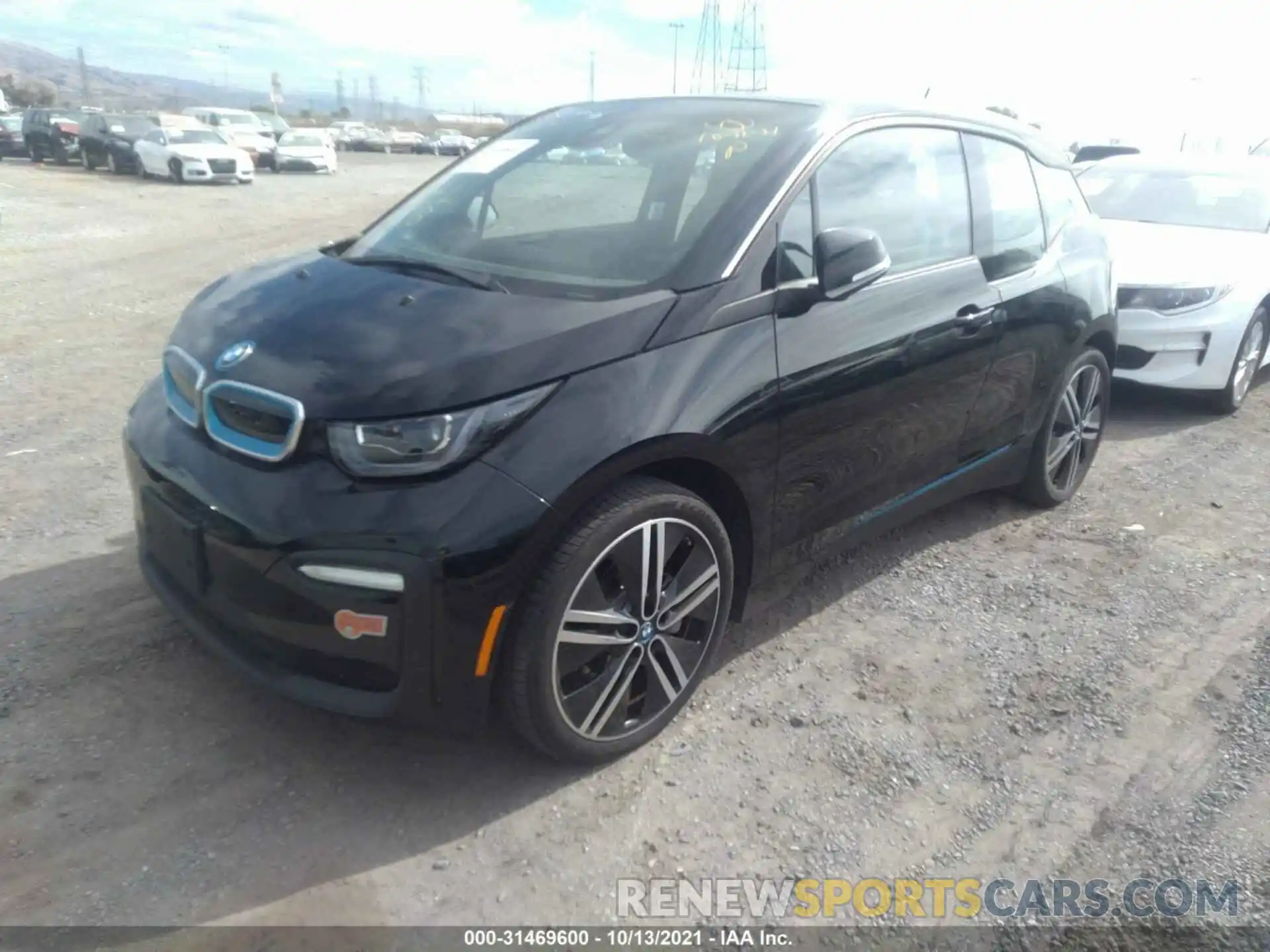 2 Photograph of a damaged car WBY8P4C53K7E22739 BMW I3 2019