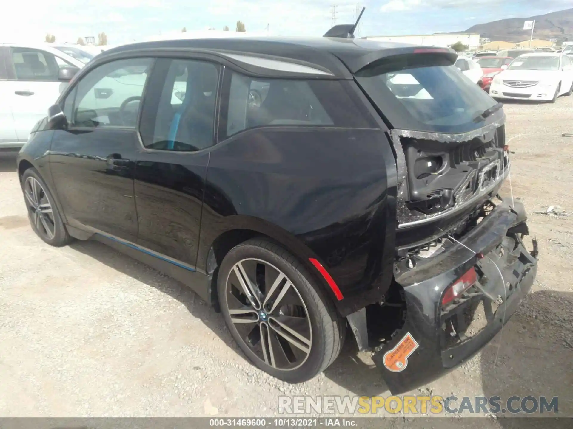 3 Photograph of a damaged car WBY8P4C53K7E22739 BMW I3 2019