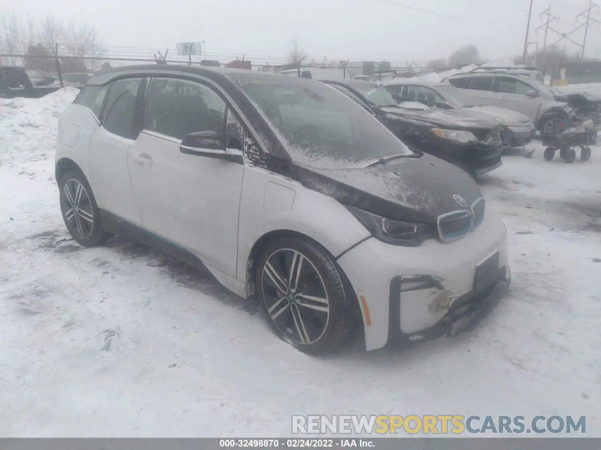 1 Фотография поврежденного автомобиля WBY8P4C54K7D08605 BMW I3 2019