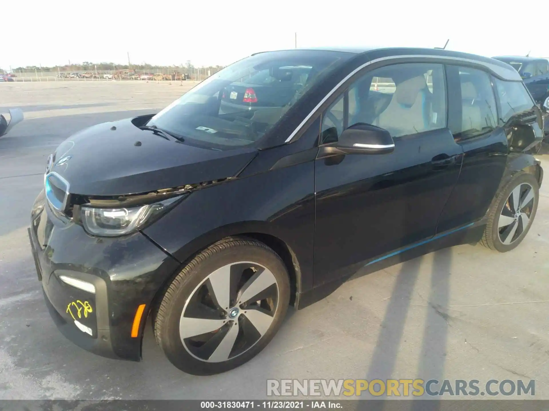 2 Photograph of a damaged car WBY8P4C54K7E53837 BMW I3 2019