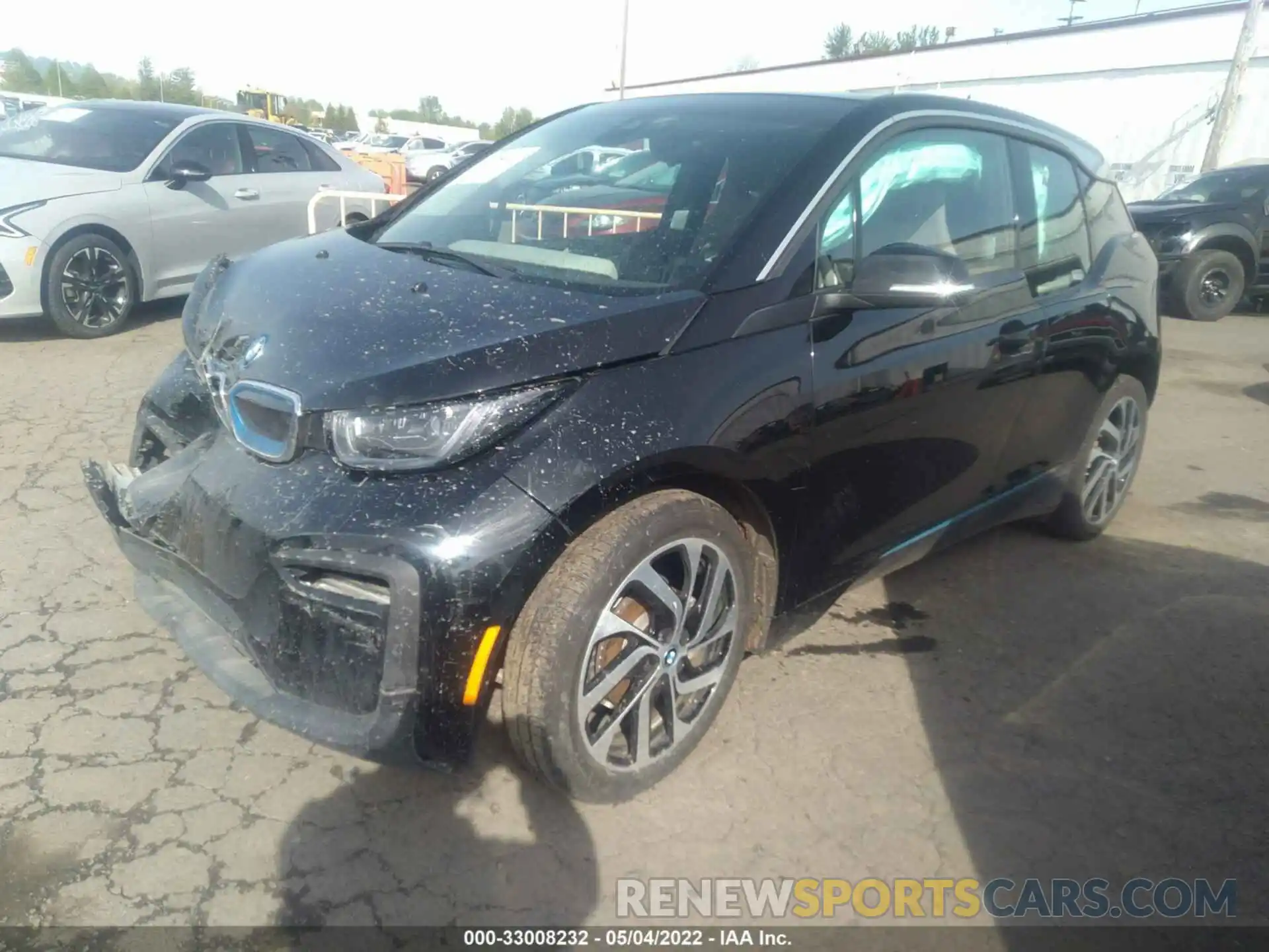 2 Photograph of a damaged car WBY8P4C54K7E58407 BMW I3 2019