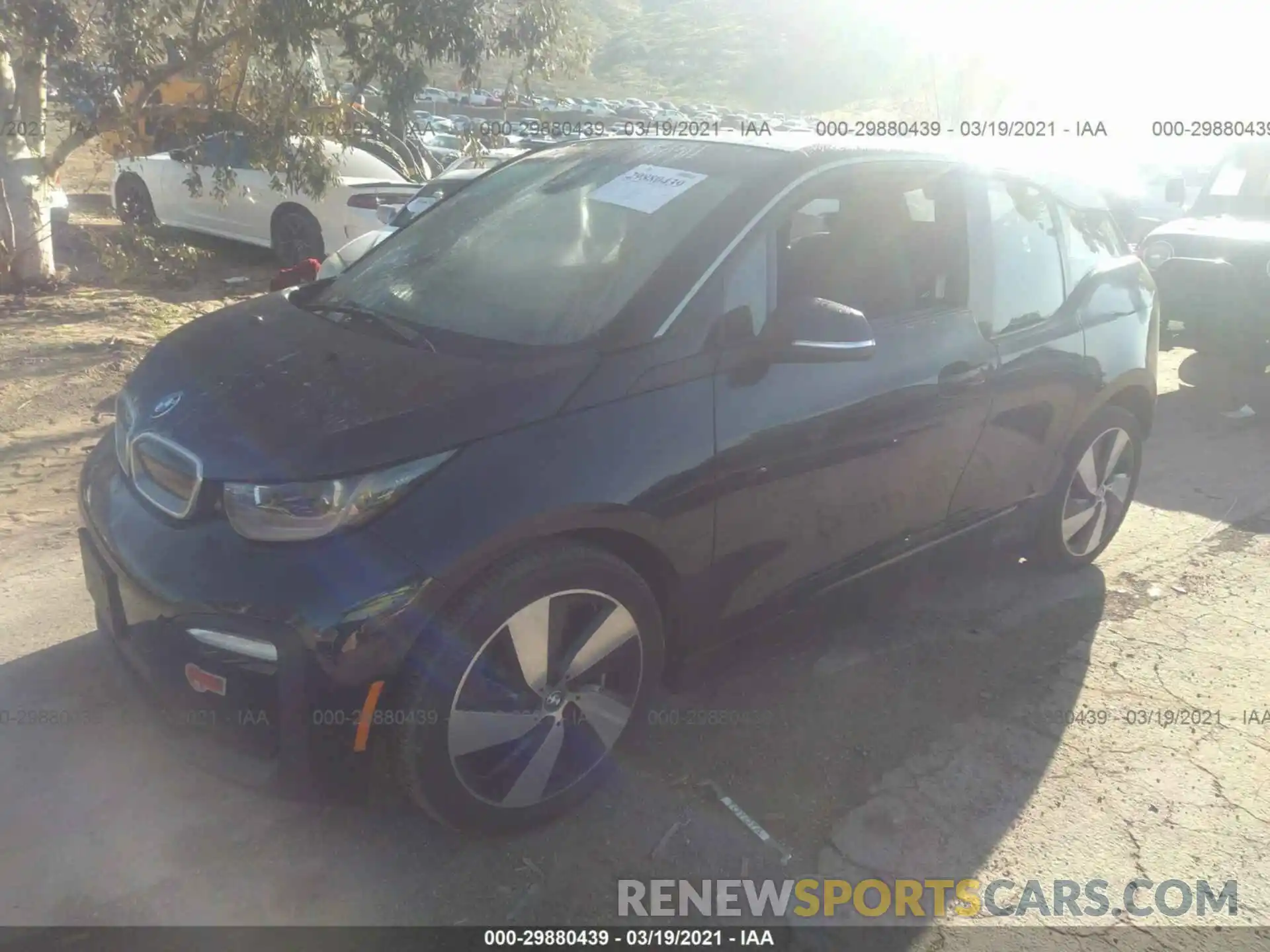 2 Photograph of a damaged car WBY8P4C55K7E00516 BMW I3 2019