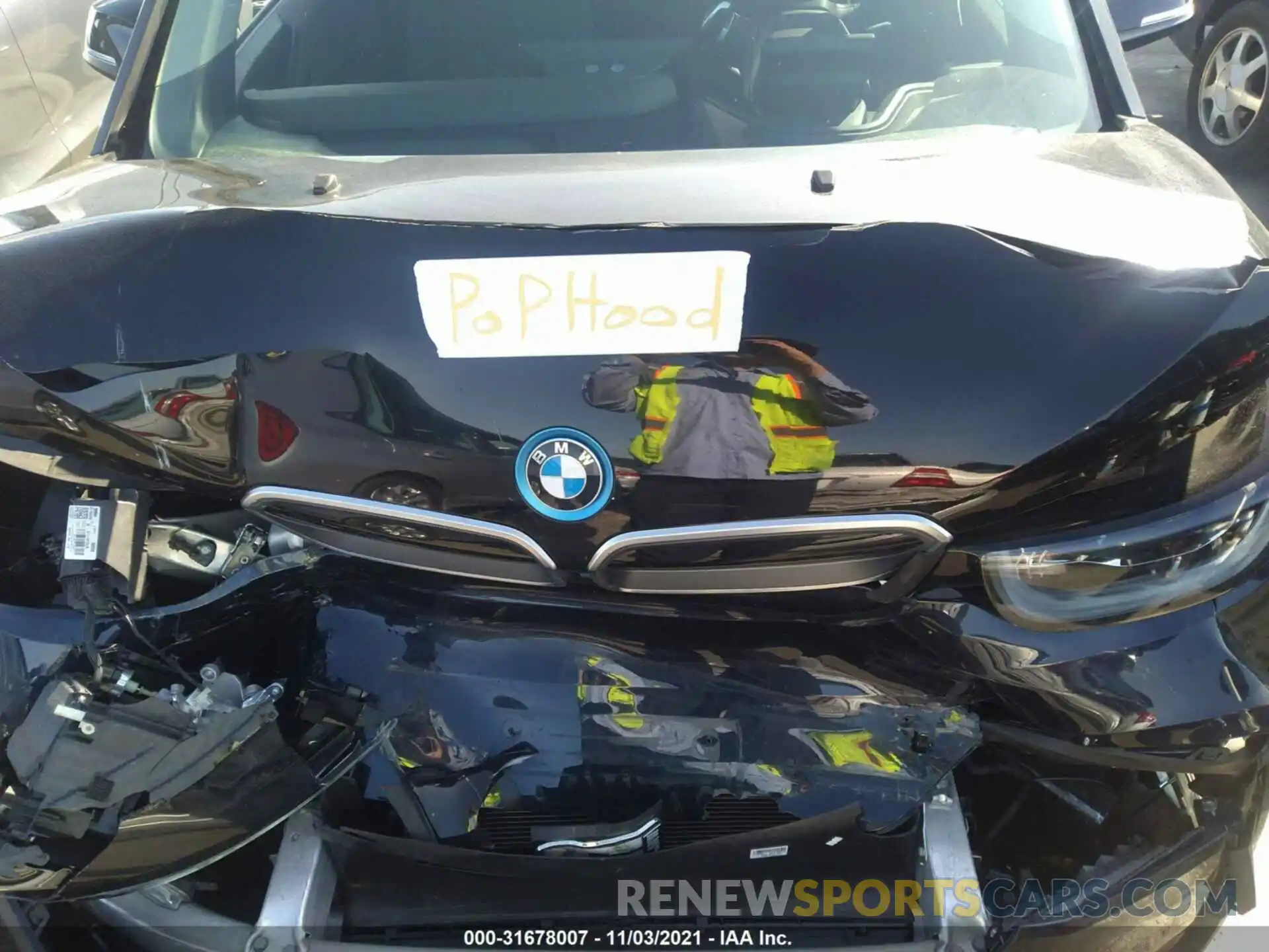 10 Photograph of a damaged car WBY8P4C55K7E58433 BMW I3 2019