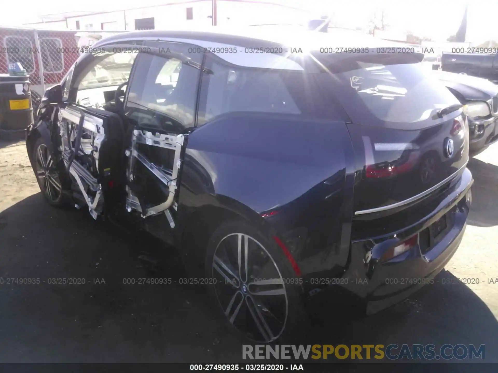 3 Photograph of a damaged car WBY8P4C56K7E51345 BMW I3 2019