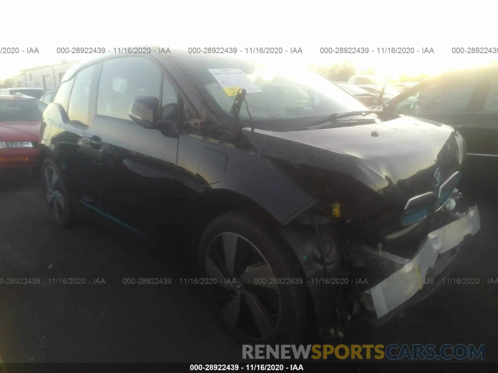 1 Photograph of a damaged car WBY8P4C57K7D18075 BMW I3 2019