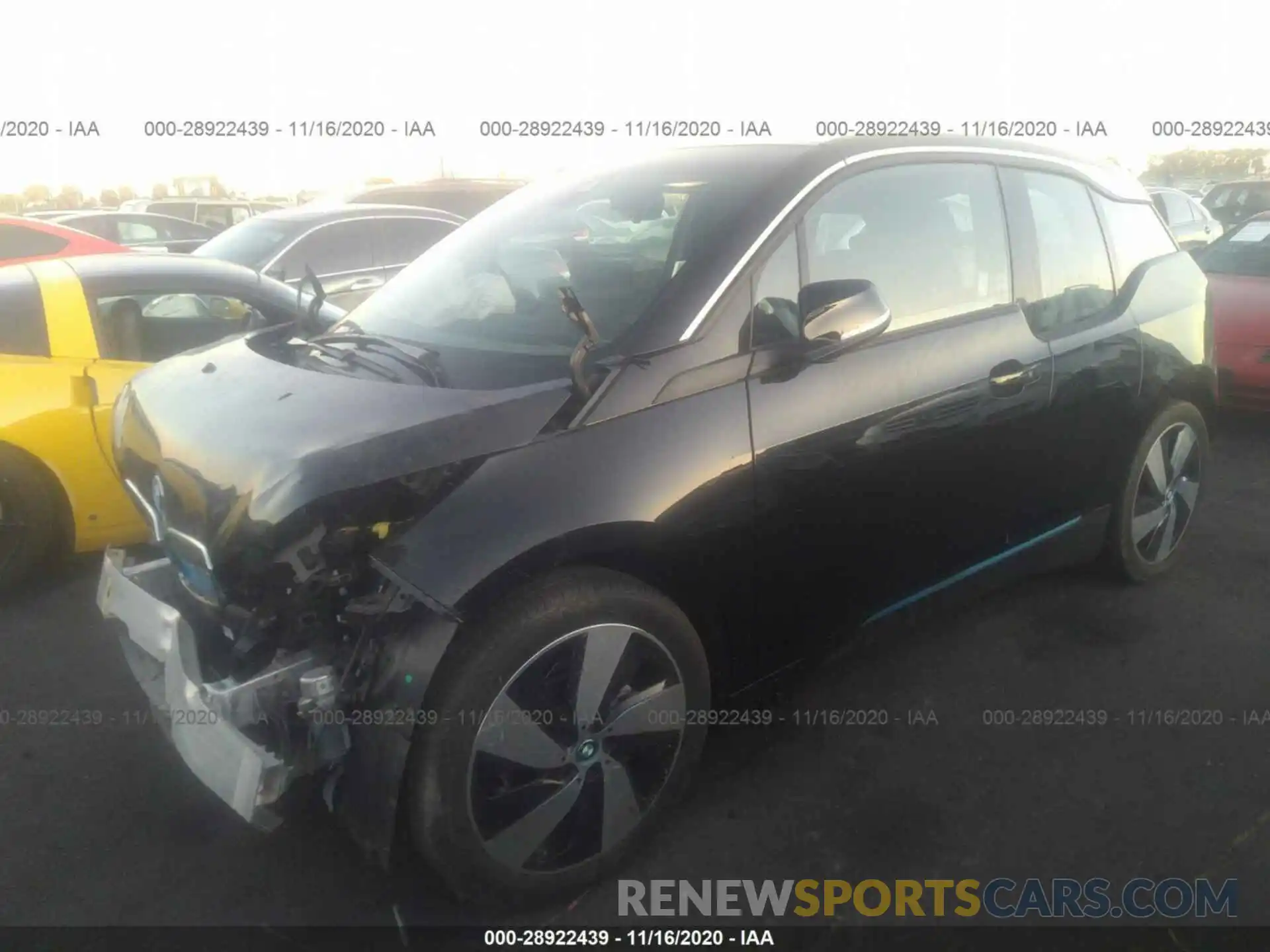 2 Photograph of a damaged car WBY8P4C57K7D18075 BMW I3 2019