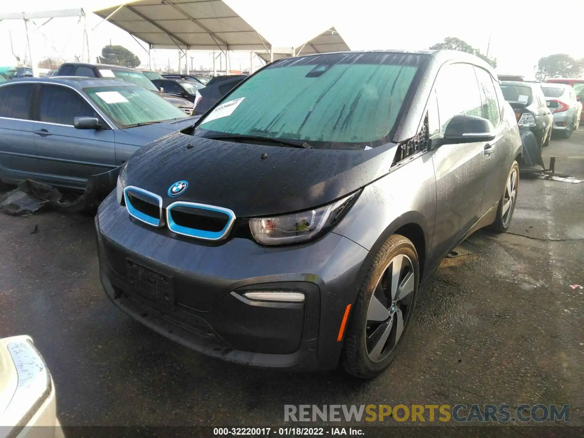 2 Photograph of a damaged car WBY8P4C57K7D75747 BMW I3 2019