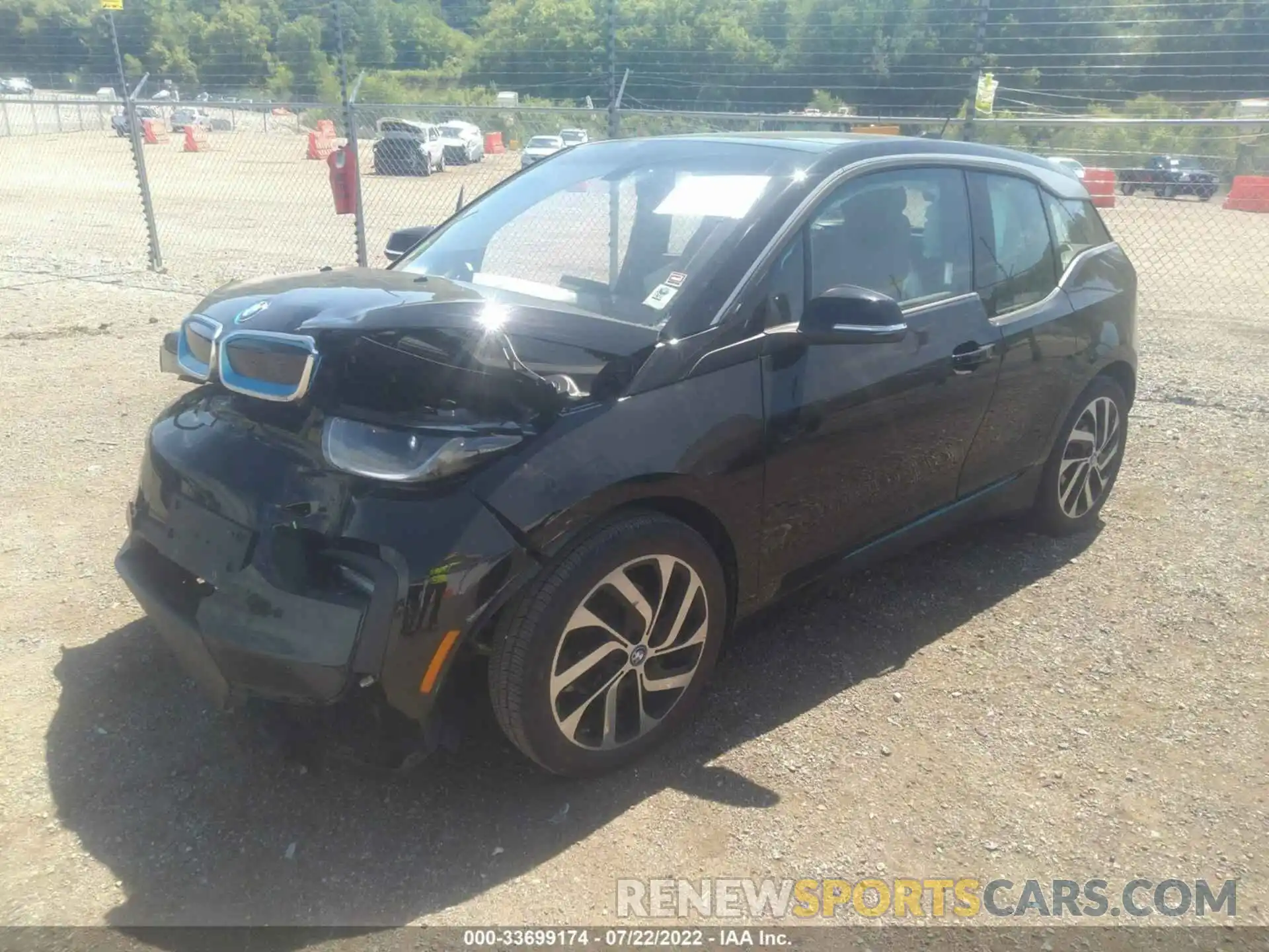 2 Photograph of a damaged car WBY8P4C59K7D35928 BMW I3 2019