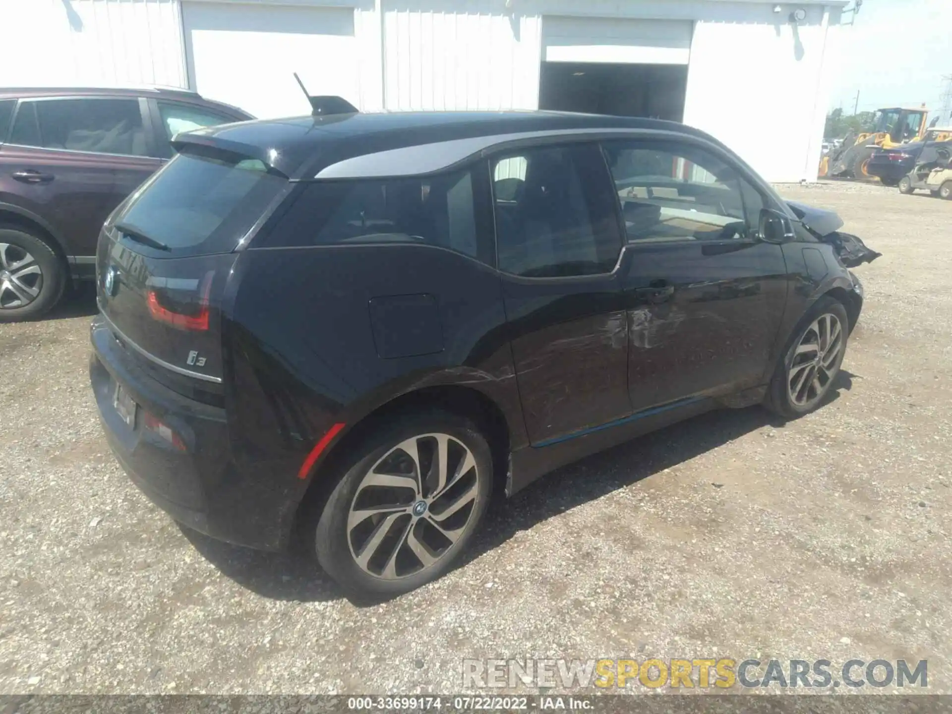 4 Photograph of a damaged car WBY8P4C59K7D35928 BMW I3 2019