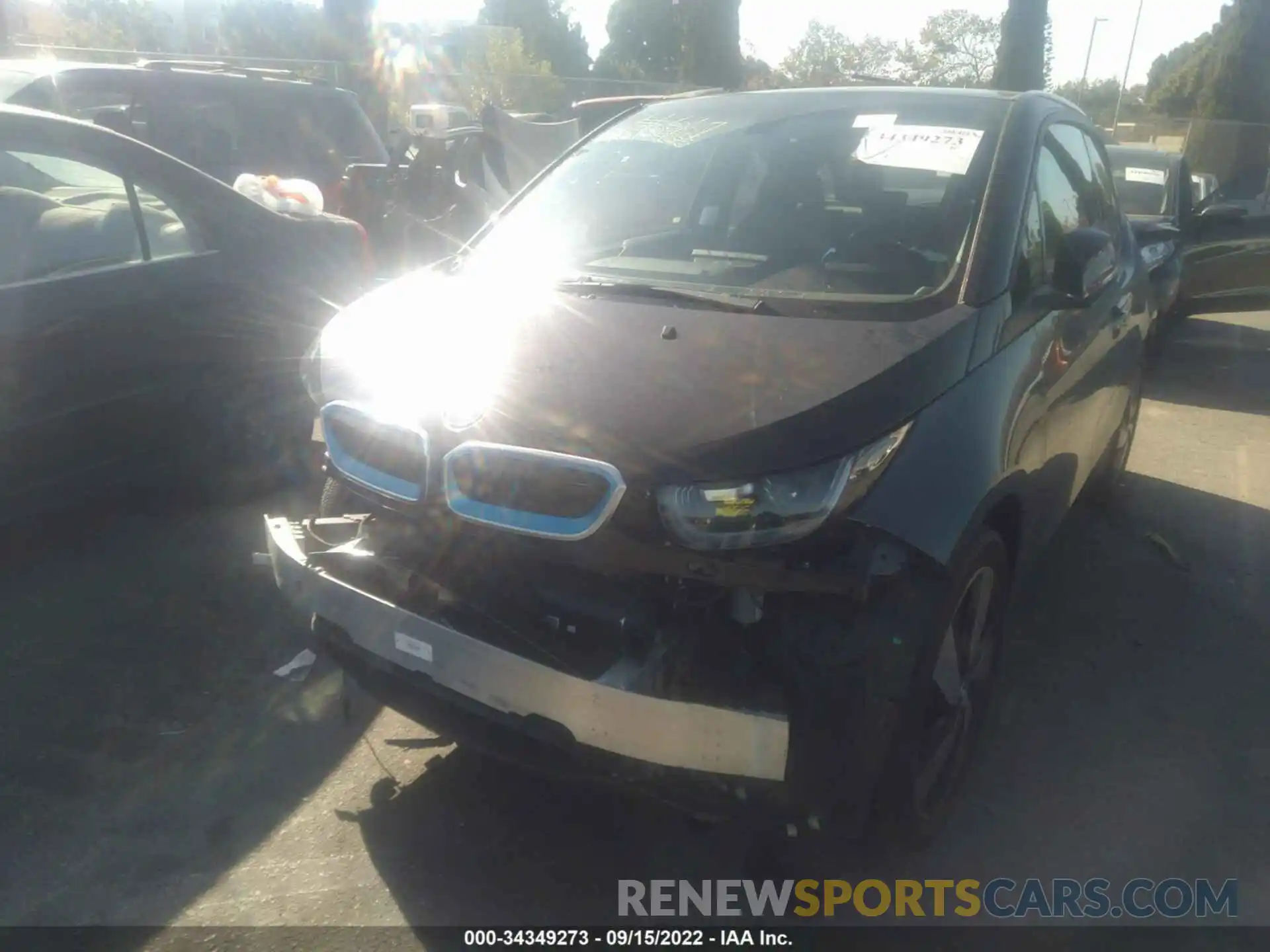 2 Photograph of a damaged car WBY8P4C59K7D36190 BMW I3 2019