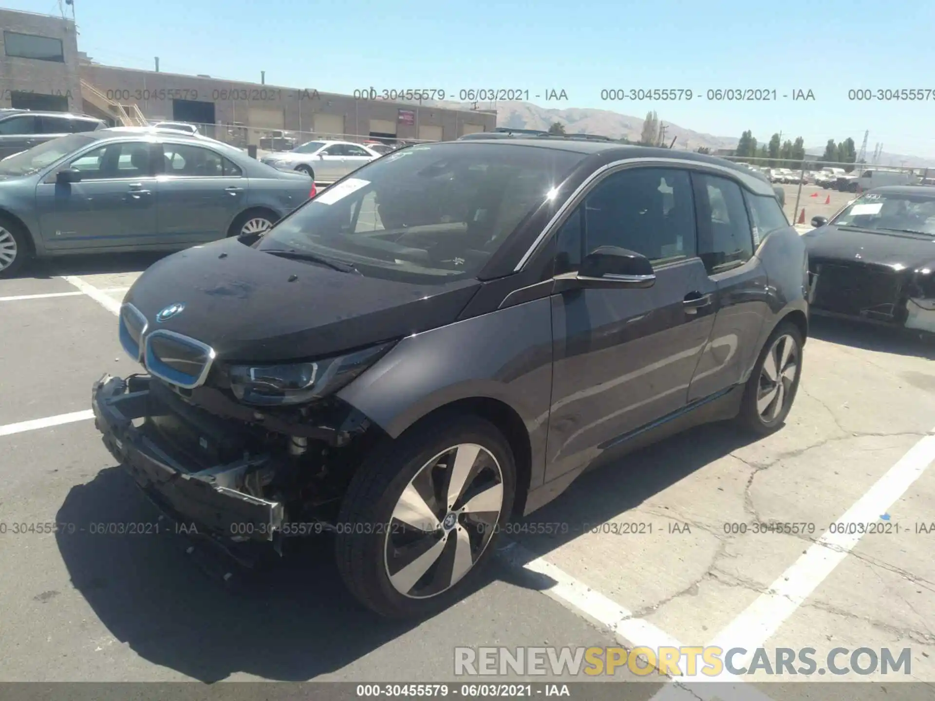 2 Photograph of a damaged car WBY8P4C5XK7E53891 BMW I3 2019