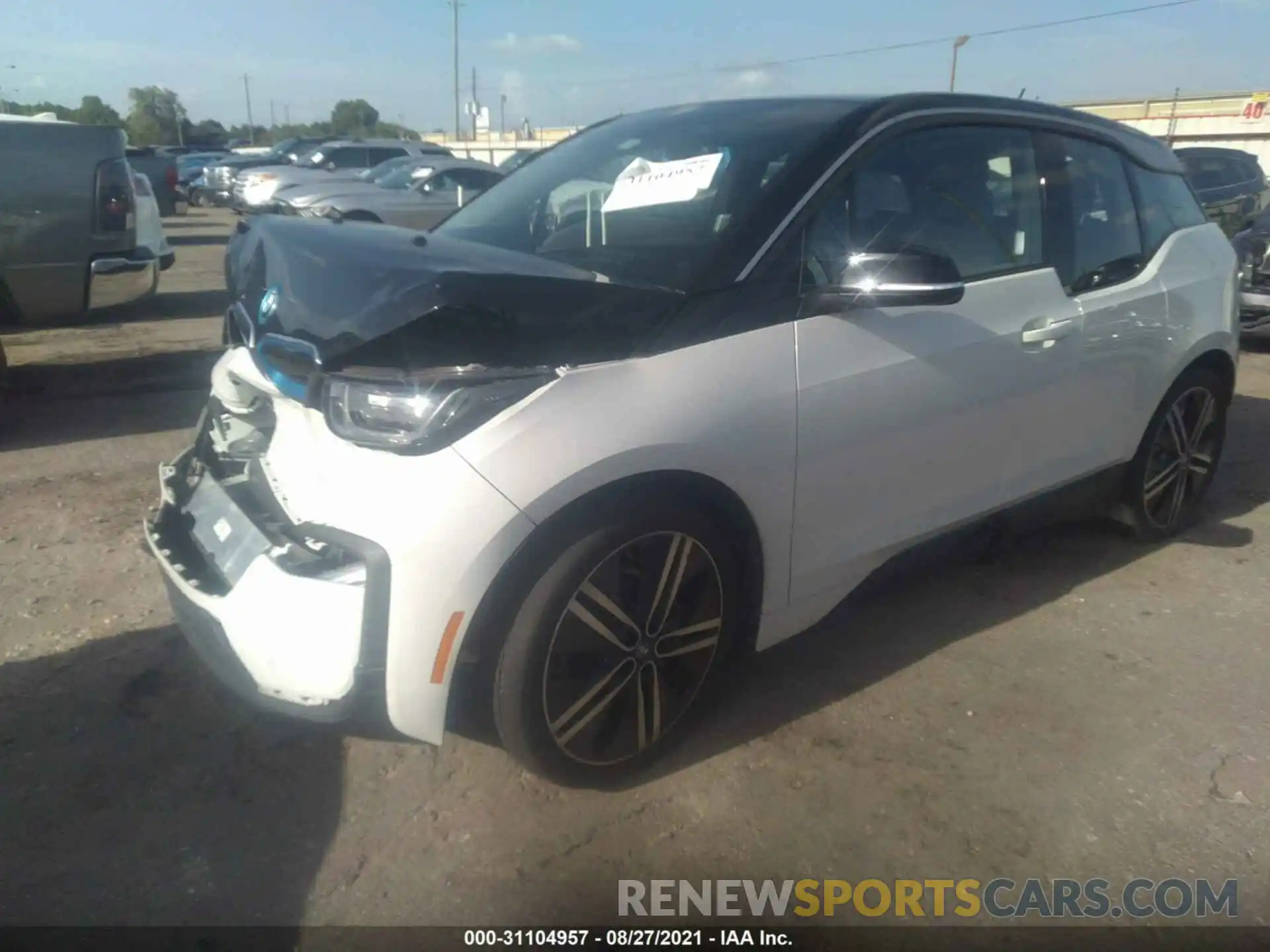 2 Photograph of a damaged car WBY8P4C5XK7E65927 BMW I3 2019