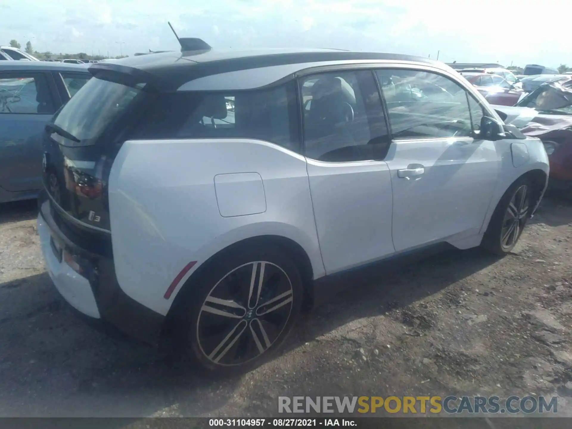 4 Photograph of a damaged car WBY8P4C5XK7E65927 BMW I3 2019