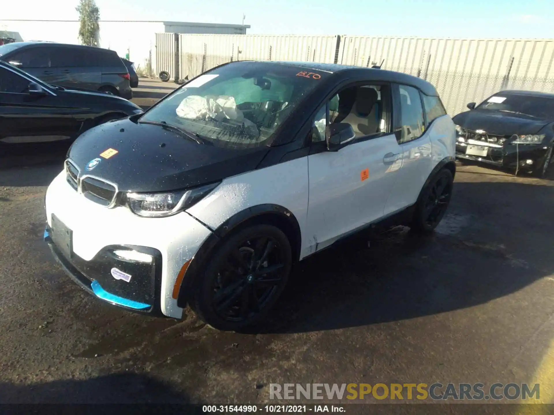 2 Photograph of a damaged car WBY8P8C50K7D24632 BMW I3 2019