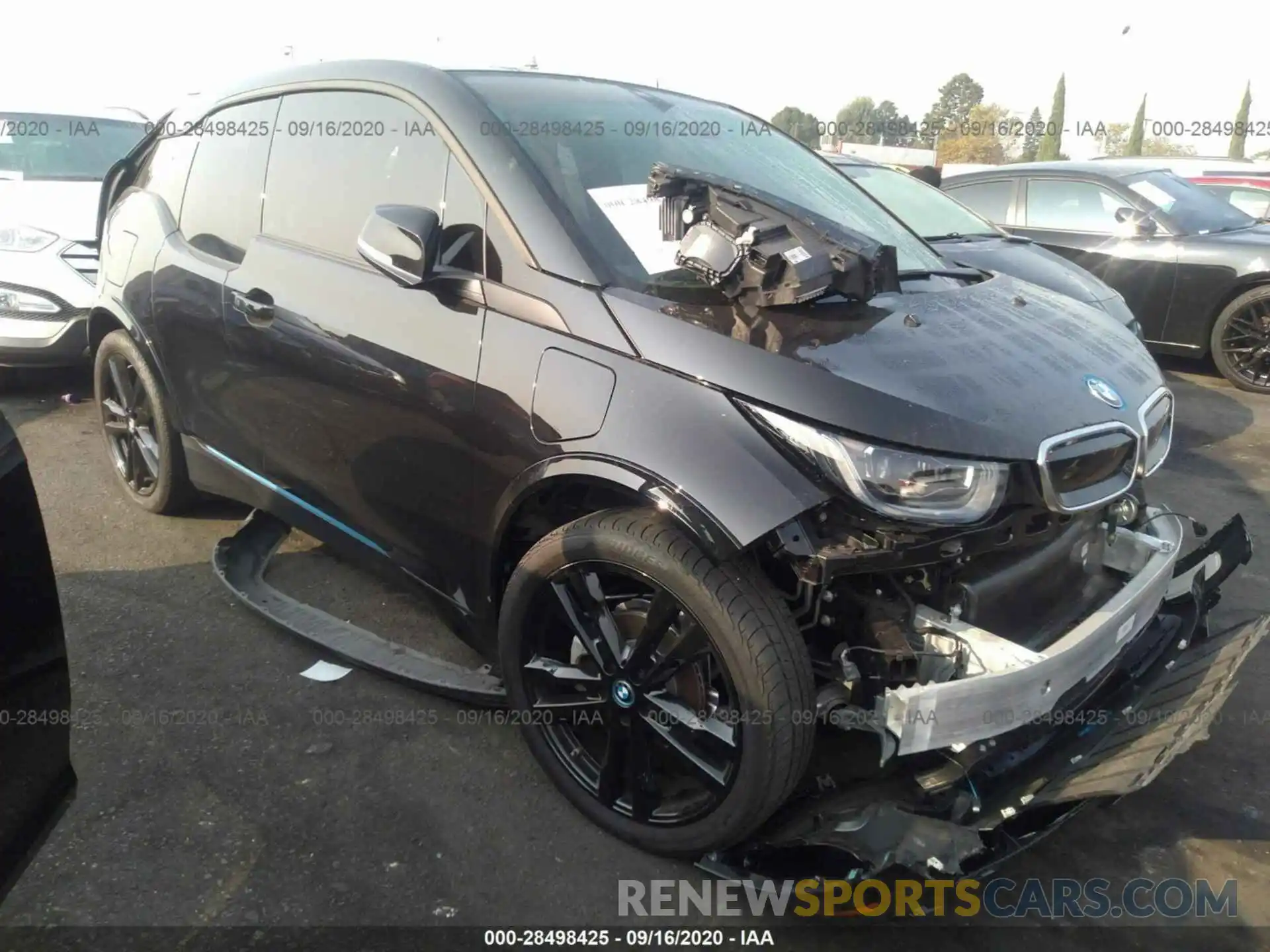 1 Photograph of a damaged car WBY8P8C50K7E85935 BMW I3 2019