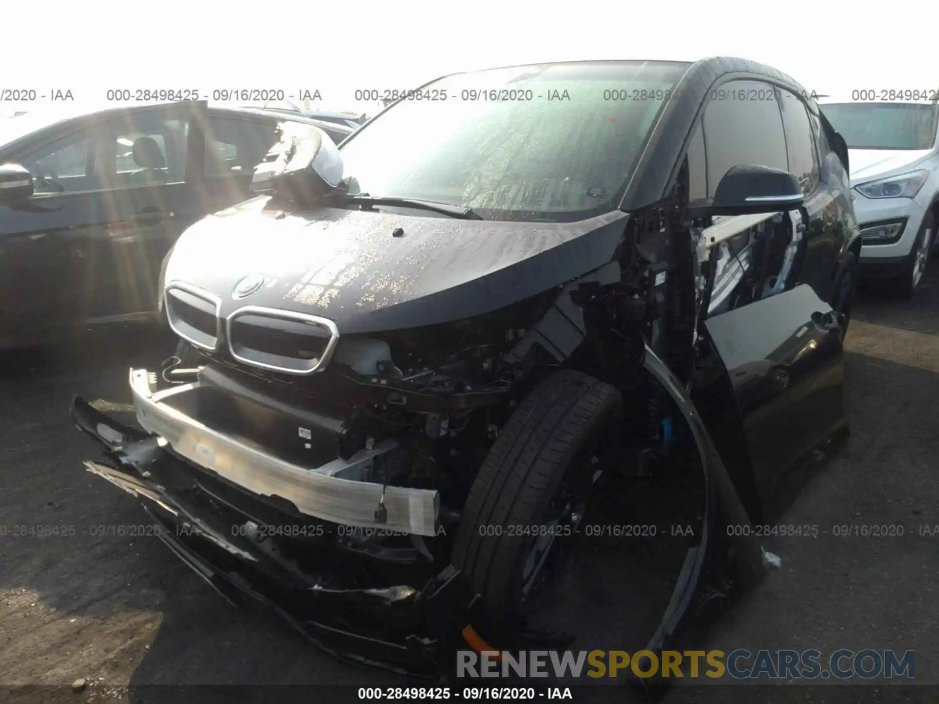 2 Photograph of a damaged car WBY8P8C50K7E85935 BMW I3 2019