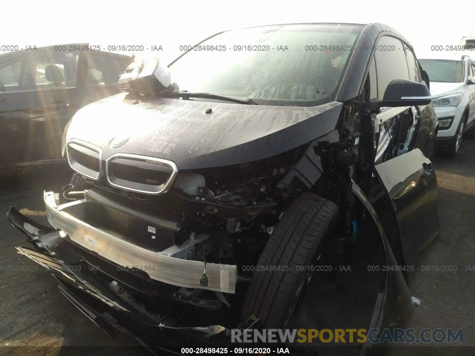 6 Photograph of a damaged car WBY8P8C50K7E85935 BMW I3 2019