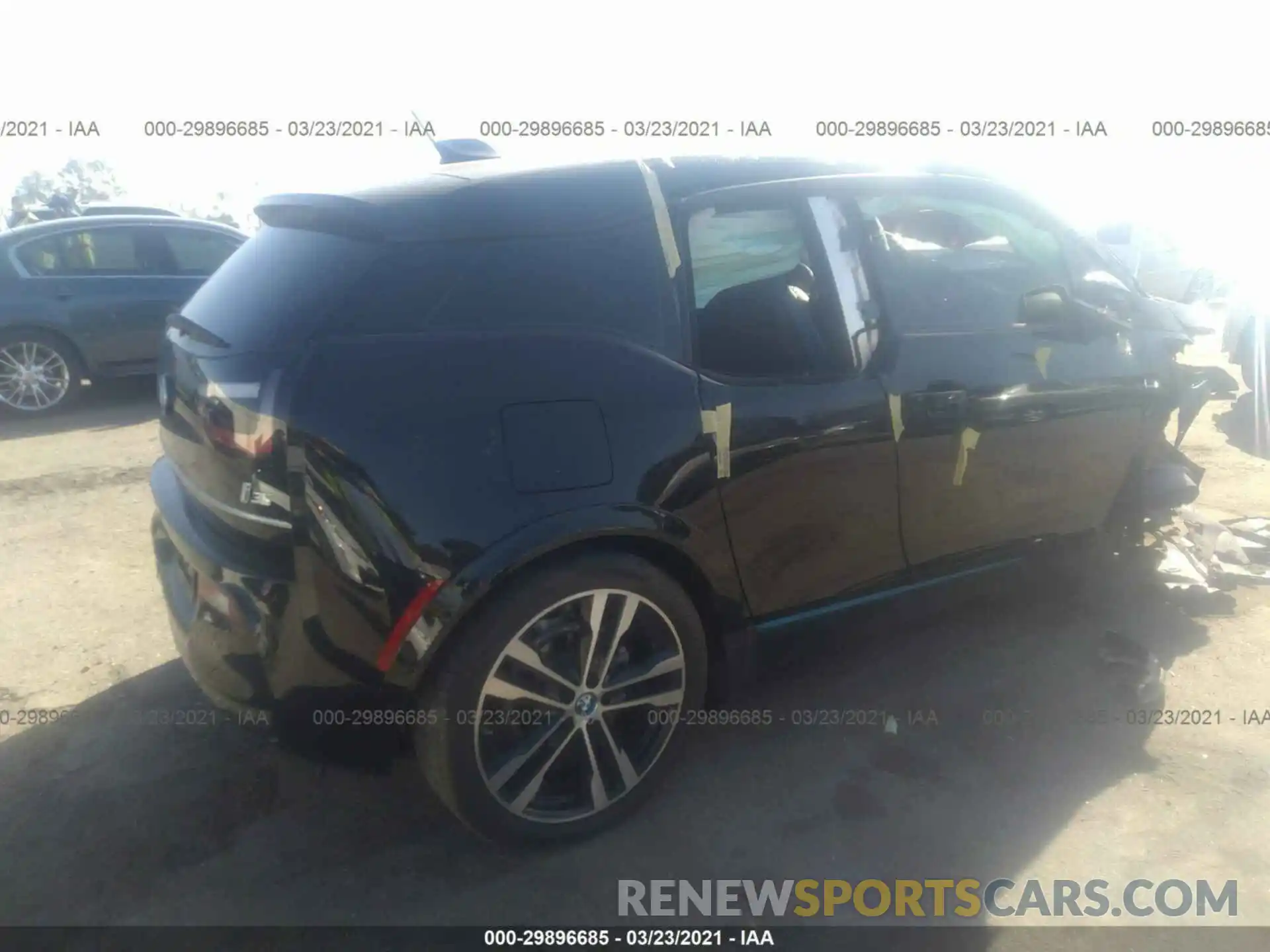 4 Photograph of a damaged car WBY8P8C57K7D20044 BMW I3 2019