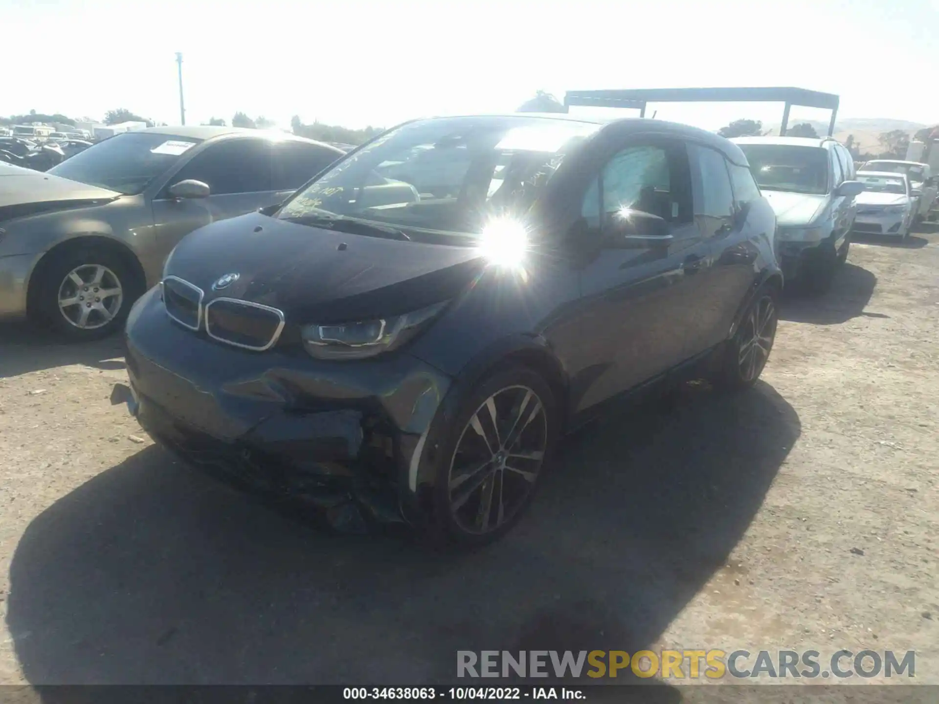 2 Фотография поврежденного автомобиля WBY8P8C58K7D78325 BMW I3 2019