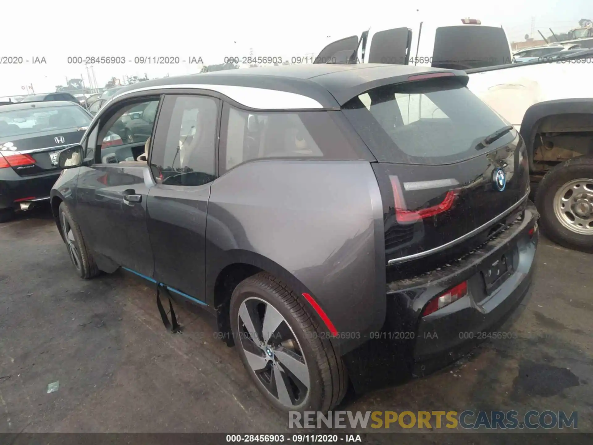 3 Photograph of a damaged car WBY8P4C06L7G06613 BMW I3 2020