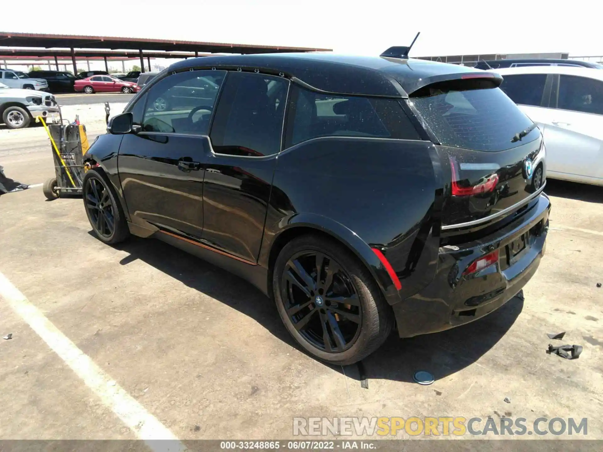 3 Photograph of a damaged car WBY8P6C06L7F80655 BMW I3 2020