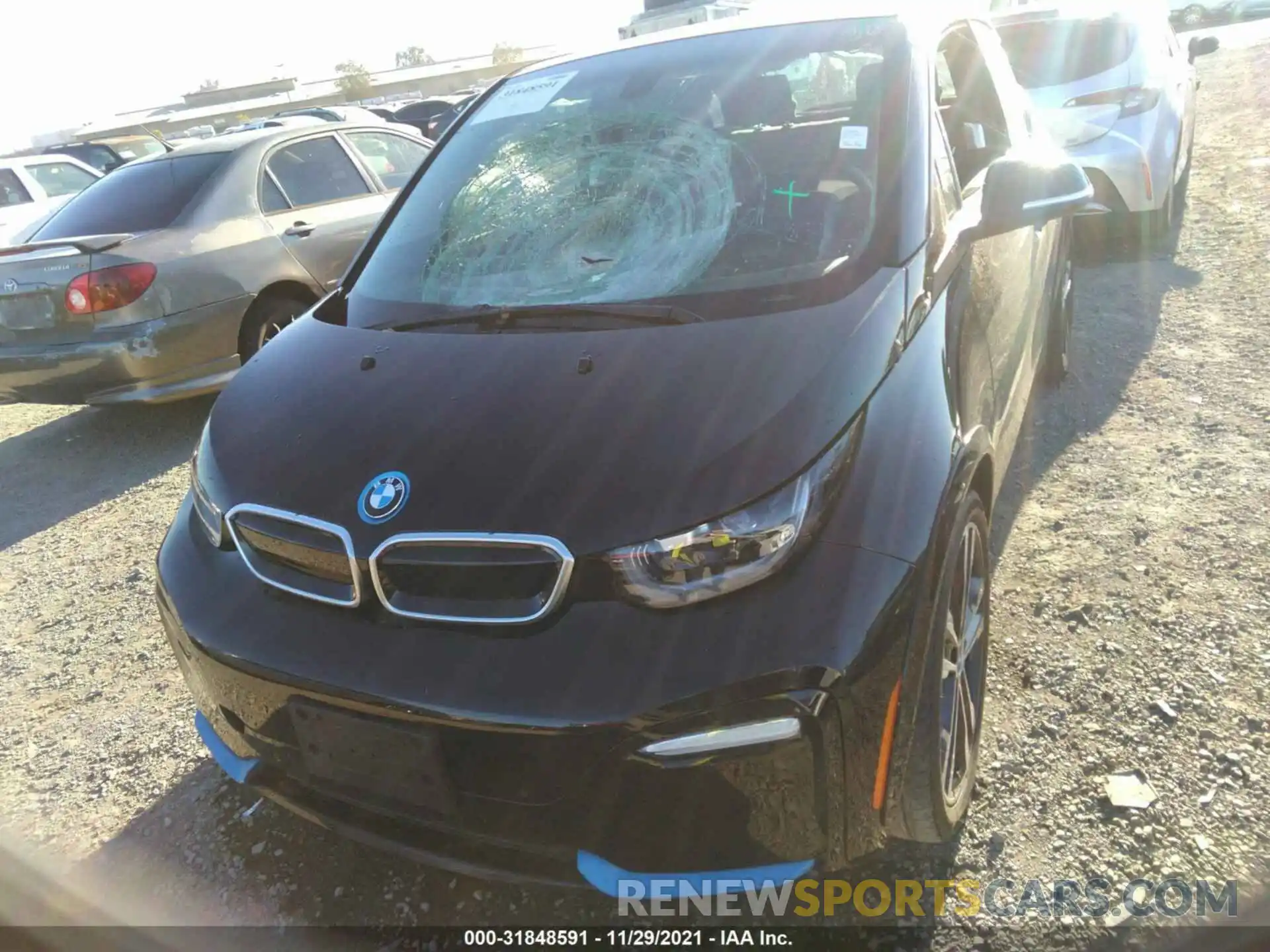 6 Photograph of a damaged car WBY8P8C00L7G88541 BMW I3 2020