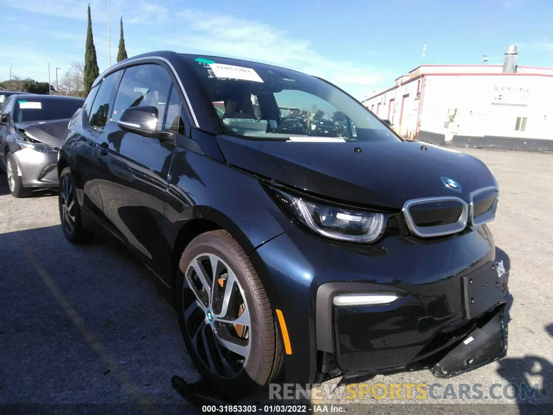 1 Фотография поврежденного автомобиля WBY8P2C01M7K07577 BMW I3 2021