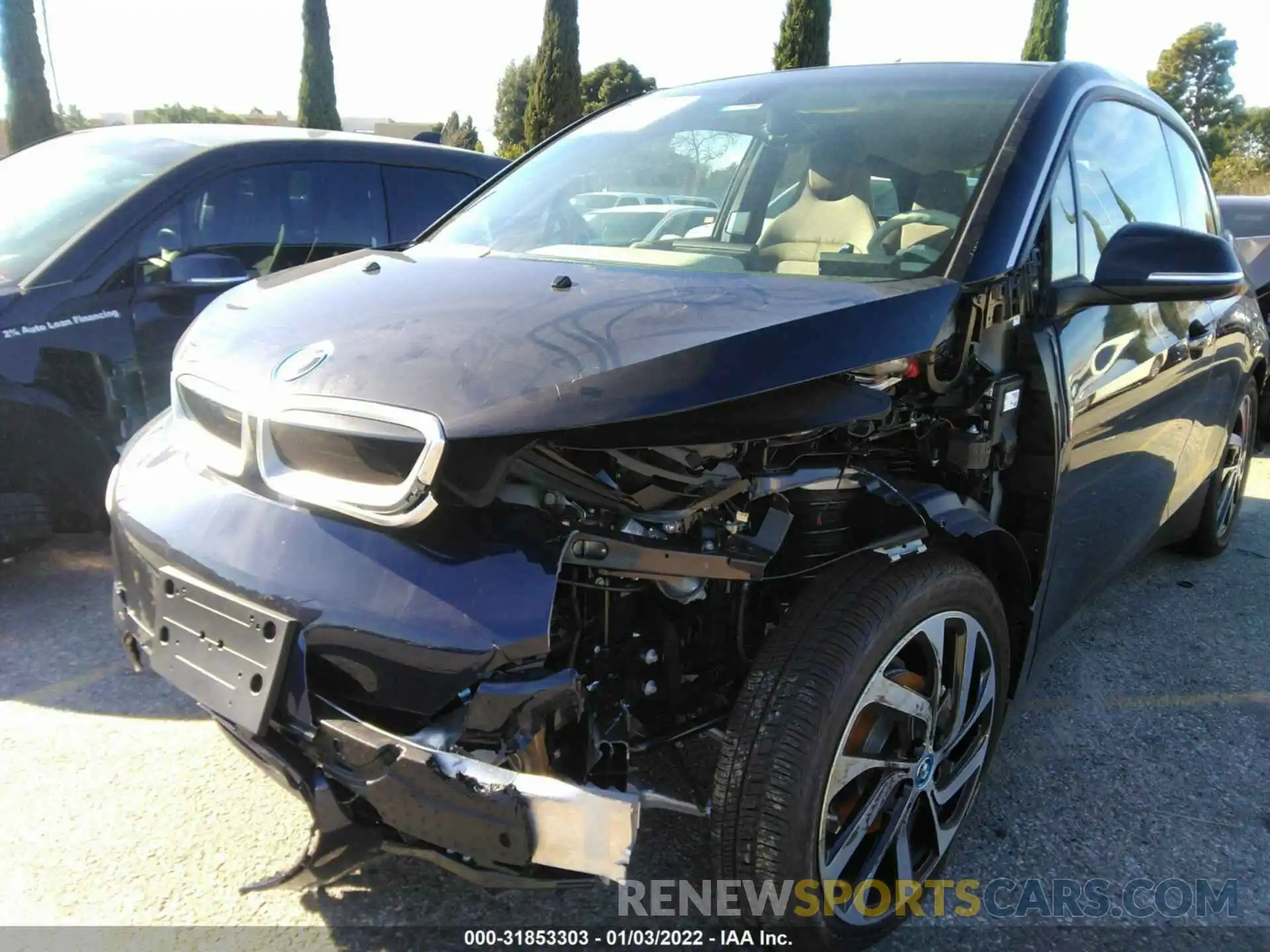 6 Photograph of a damaged car WBY8P2C01M7K07577 BMW I3 2021