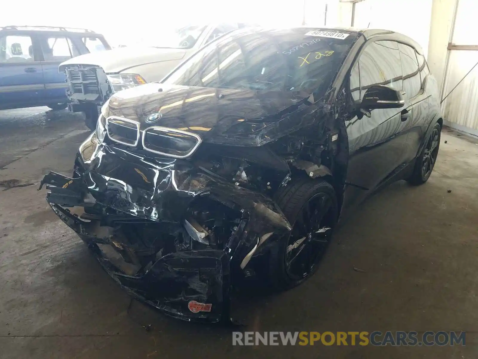 2 Фотография поврежденного автомобиля WBY8P6C54K7D51188 BMW I3 S BEV 2019