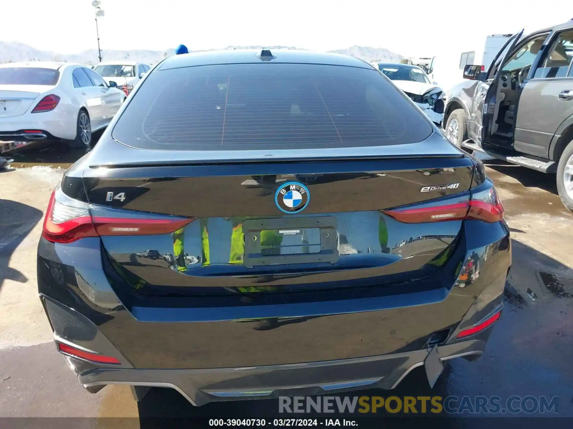 16 Photograph of a damaged car WBY73AW01PFP04765 BMW I4 2023