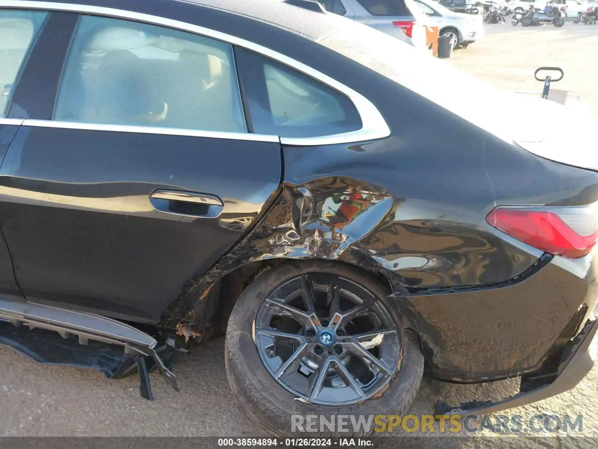 6 Photograph of a damaged car WBY73AW04RFR63799 BMW I4 2024