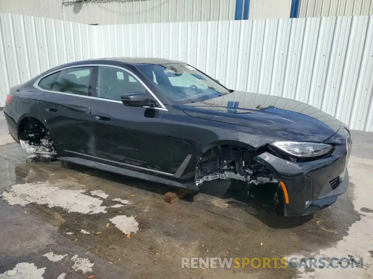 4 Photograph of a damaged car WBY73AW02RFS00499 BMW I4 EDRIVE 2024