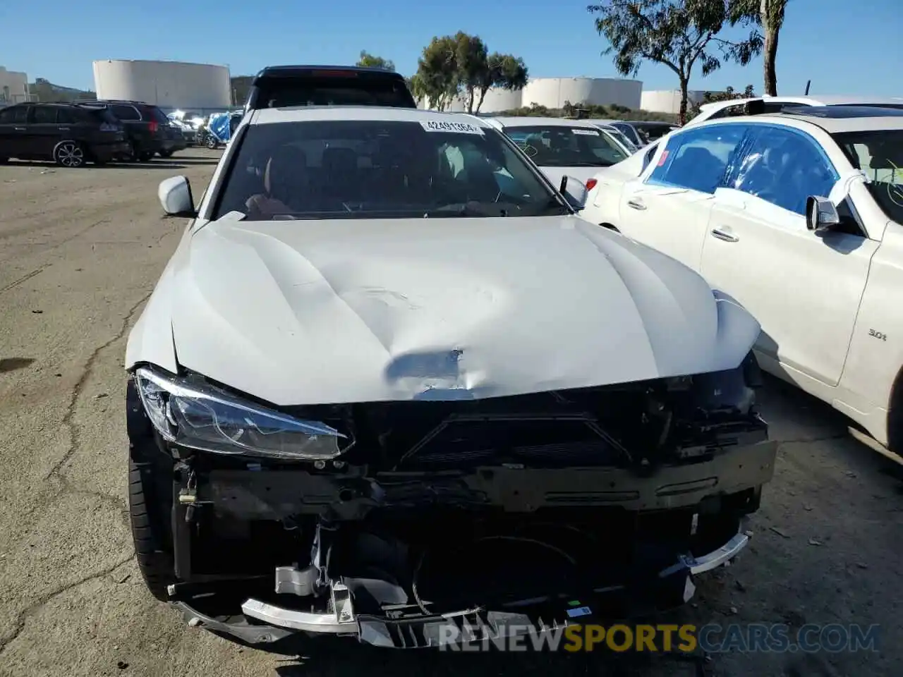 5 Photograph of a damaged car WBY73AW06NFN03540 BMW I4 EDRIVE4 2022