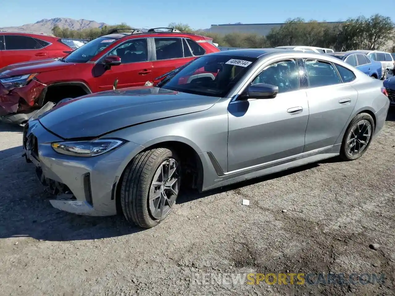 1 Photograph of a damaged car WBY73AW01PFN84319 BMW I4 EDRIVE4 2023