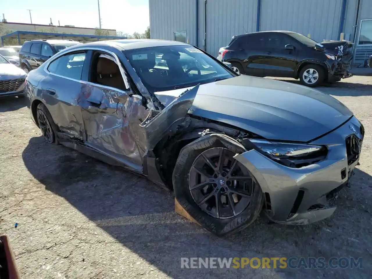 4 Photograph of a damaged car WBY73AW01PFN84319 BMW I4 EDRIVE4 2023