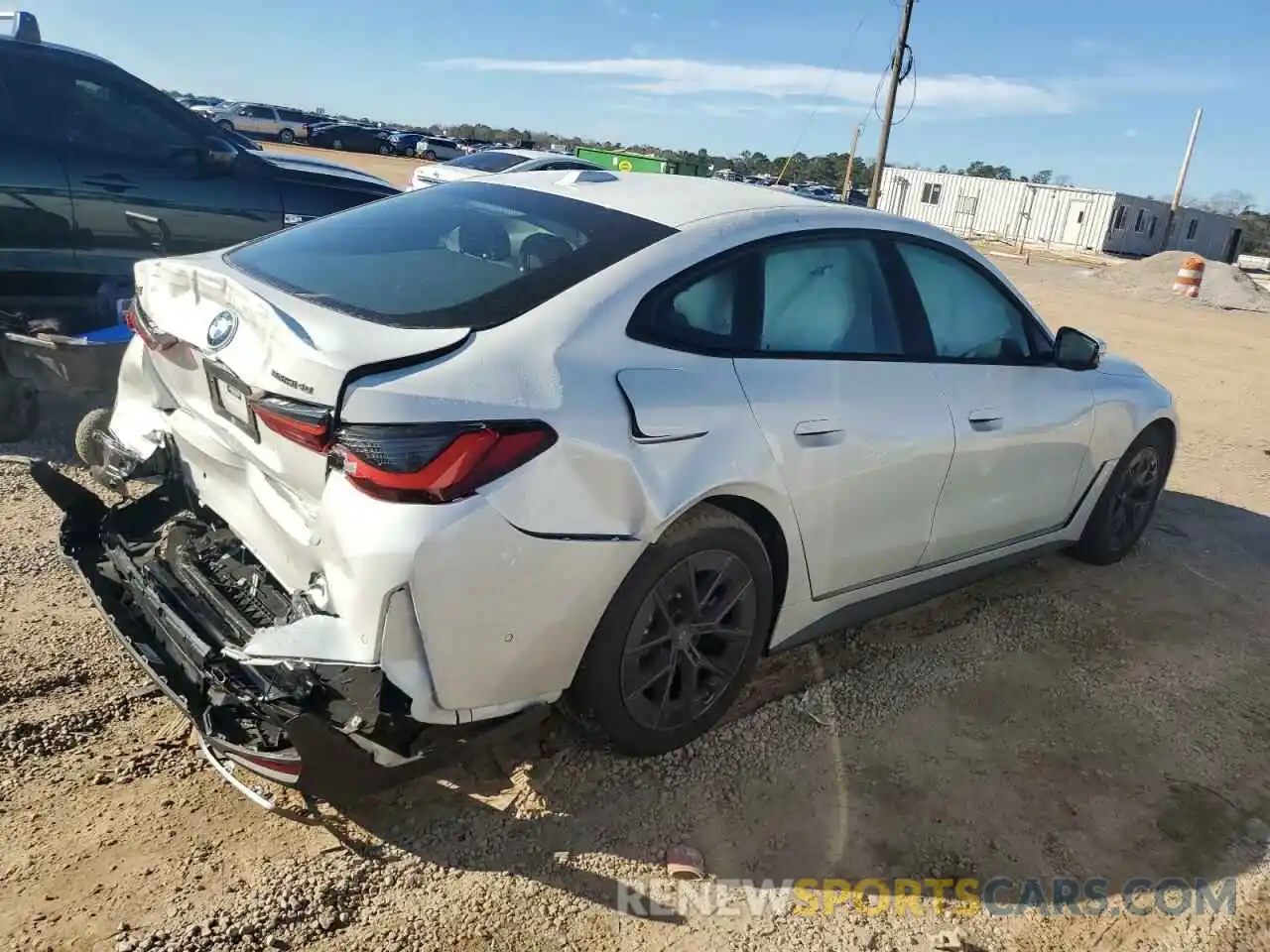 3 Photograph of a damaged car WBY73AW08PFP71069 BMW I4 EDRIVE4 2023