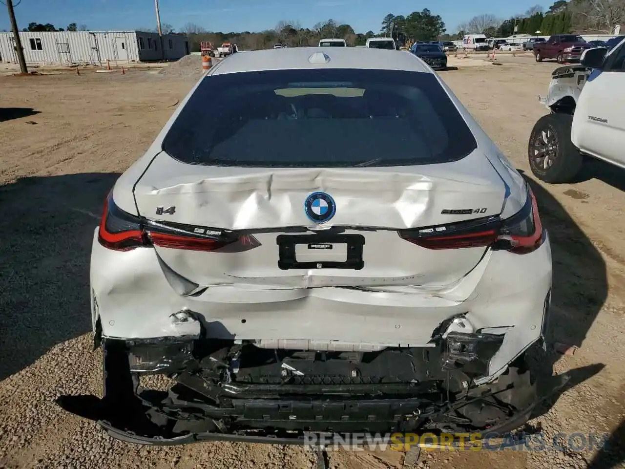 6 Photograph of a damaged car WBY73AW08PFP71069 BMW I4 EDRIVE4 2023