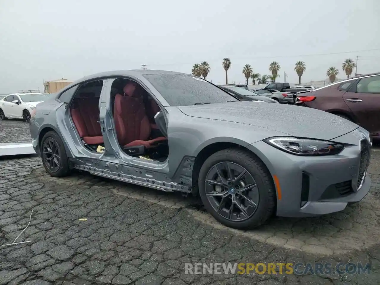 4 Photograph of a damaged car WBY73AW08PFR23464 BMW I4 EDRIVE4 2023