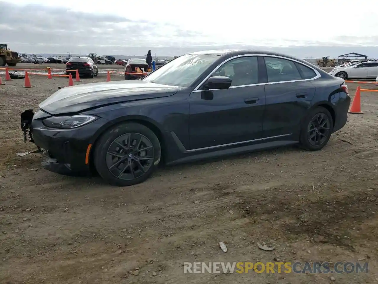 1 Photograph of a damaged car WBY73AW0XPFN41792 BMW I4 EDRIVE4 2023